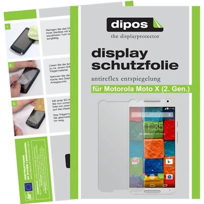 6x Protector Pantalla Dipos para Motorola Moto X (2. Gen.) protección antideslumbramiento Foto 1 de 4