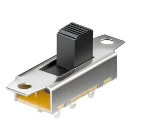 INTERRUTTORE A SLITTA 3A 150V ad incasso pannello 6 poli 24,2 mm switch - Foto 1 di 1