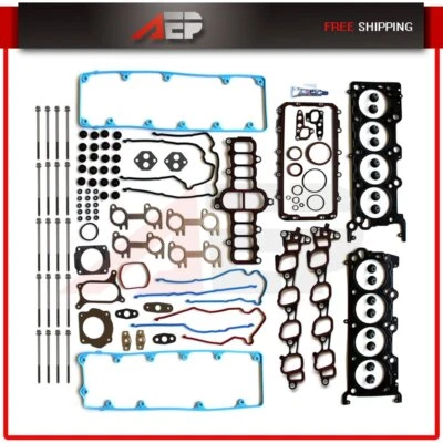 Juego completo de juntas y pernos de cabeza para Ford E-150 2004-2007/2008 4,6 L Foto 1 de 4
