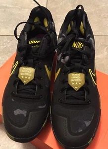 Nike Alpha Huarache Elite PE Miltary Army Camo Baseball Cleats Sz12.5 AV2470-030 - Picture 1 of 12