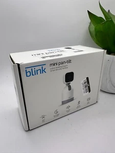 Blink Mini Pan-Tilt Indoor Rotating Plug-in Smart Security Camera - White - Picture 1 of 4