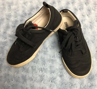 Tênis infantil masculino Gymboree preto tamanho 13 - Imagem 1 de 4