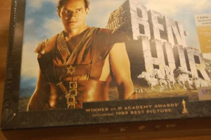 NIB Ben-Hur Blu-ray Disc 2011 3-Disc Set Limited Edition Fiftieth Anniversary - Picture 1 of 12