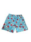 Peter Alexander x Keith Haring Mens Pyjama Shorts Boxers Size S Blue Art