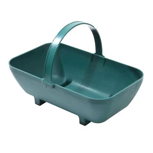 Garland Large Trug Planter Green Handle Basket Tray Plastic Plants Flowers Tools - Picture 1 of 3