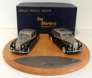 Top Marques 1/43 Scale RR13 - Hers & His Set Rolls Royce Phantom V Matched Pairs - Picture 1 of 5