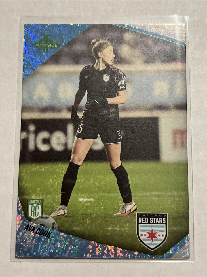2022 Parkside NWSL Women's Soccer Chicago Red Stars Ava Cook 6/100 - Image 1 of 3
