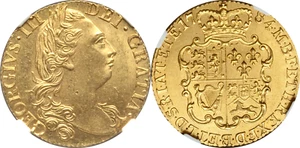 Great Britain 1784 George III gold Guinea NGC MS-62 - Picture 1 of 2