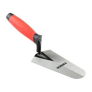 Timco Gauging Trowel Bricklaying Bucket Rounded Forged Steel Finger Guard 7" - Picture 1 of 1