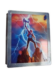 Thor Love And Thunder 4K UltraHD + Blu-ray - Steelbook - VG - READ