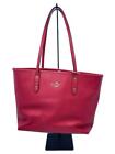 Coach Tote Leather Pnk F57522