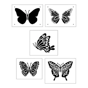 BUTTERFLY STENCIL SET - NEW! - The Artful Stencil - Picture 1 of 10