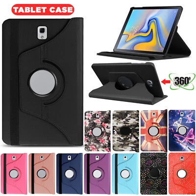 PU Leather Tablet Stand Cover Case For Samsung Galaxy Tab A/A6/A7A8/S Series - Image 1 of 4