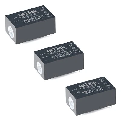 Convertidor aislado módulo de alimentación Mini Buck AC-DC 220V a 12V HLK-PM12 3 PIEZAS Foto 1 de 4