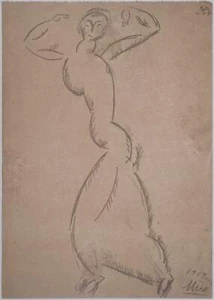 Joan MIRO : La Danseuse - Lithographie signée - Imagen 1 de 5
