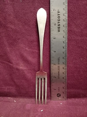 Horquilla Watson Sterling 1922 Old Colony 7 3/8" 43 gramos sin monograma Foto 1 de 4