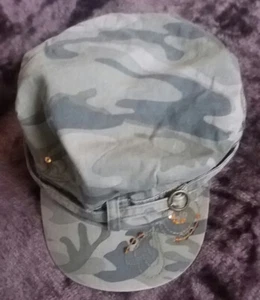 ❤️🌟 Next 🌟Camo Cap ❤️ Beret ❤️ Hat ❤️ Girls.Age 3 - 6 Years 🌟❤️ - Picture 1 of 6