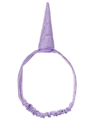 Gymboree Space and Sparkles Purple Unicorn Horn Headband Baby Girl One Size - Image 1 of 1