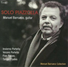 Astor Piazzolla Manuel Barrueco: Solo Piazzolla (CD) Album