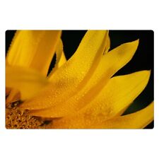 Bodenmatte 100x150 cm Vinylmatte Teppich Sonnenblume Blütenblätter