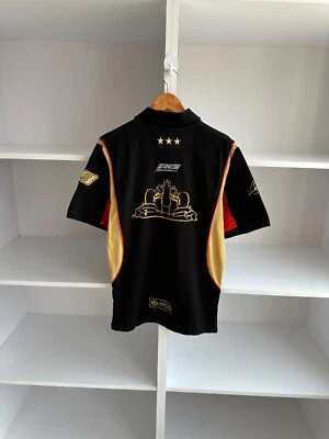 VTG Roman Grosjean Lotus Racing Formula 1 Polo T-shirt - Image 1 of 4