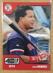 2002 UPPER DECK 40 MAN MANNY RAMIREZ #288 BOSTON RED SOX - Picture 1 of 2