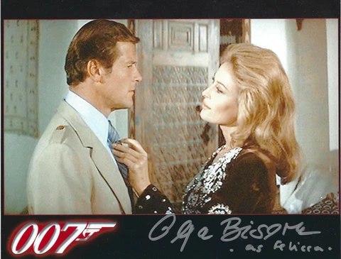 OLGA BISERA SIGNED 007 JAMES BOND  8x10 PHOTO 2  UACC & AFTAL RD AUTOGRAPH Cover