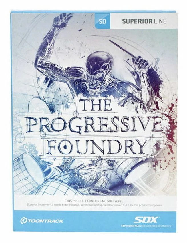 TOONTRACK SDX Progressive Foundry Serial - Bild 1 von 1