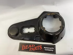 Harley black Shovelhead FX Low Rider Wideglide 60506-77 outer primary cover - Picture 1 of 9