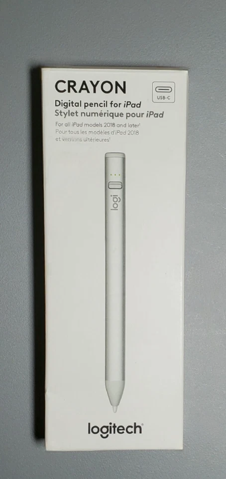 Logitech - Crayon Digital Pencil for All Apple iPads (2018 releases and later) - Image 1 of 1