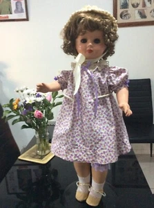ANTIQUE French Doll Papier-Mache Compo Bebe marked on head &body ca 1900 24" - Picture 1 of 15