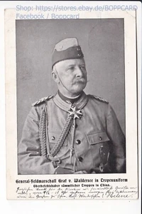 KOLONIEN CHINA , GENERAL GRAF WALDERSEE , OSTASIEN , 1901 Q - Picture 1 of 2