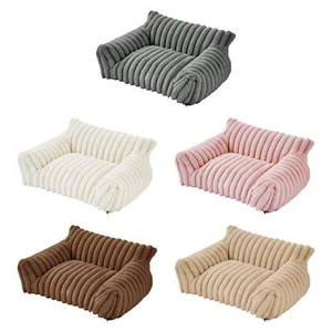 Pet Couch Bed Fashion Cat Beds for Indoor Cats for Small Dogs Puppy Kitty - Picture 1 of 36