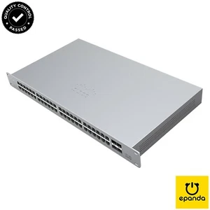 Cisco Meraki MS125-48LP with 10GigE SFP+ 48xGigE PoE+ UNCLAIMED, 1Y-Warranty - Picture 1 of 4
