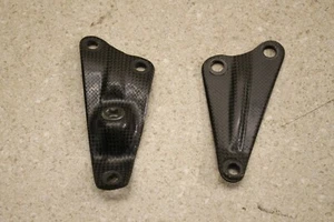 2016-2018 KTM 450SXF Carbon Factory Engine Brace Mounts 0243 D27 - Picture 1 of 4