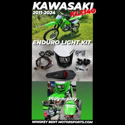 Kit de iluminación Kawasaki KLX 140 Enduro Foto 1 de 4
