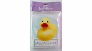 Rubber Ducky Baby Shower Invitations - Picture 1 of 2