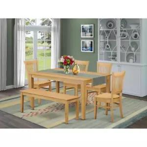 6-Pc Table set - Dining Table and 4 dinette Chairs combined with ... - Picture 1 of 6