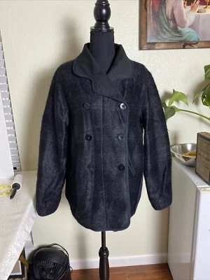 Blazer Mujer Lana Mezcla Alpaca L Gris Mohair Invierno Chaqueta Marc By Marc Jacob Foto 1 de 4