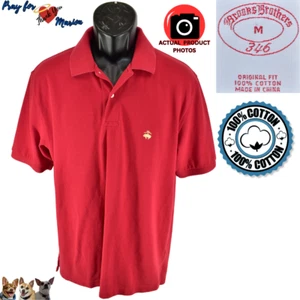 Brooks Brothers M Red Original-Fit Washed Supima® Polo Shirt - Picture 1 of 8