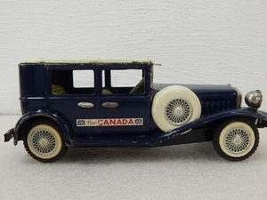 "VISIT CANADA/GRAND CANYON" Cragstan Japan 7.5" Old Timer Ford Tin Friction Car - Picture 1 of 11