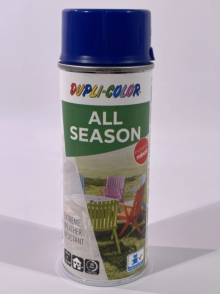 Dupli-Color All Season 668876 Lackspray Ultramarin Blau RAL 5002 Lack 400ml - Bild 1 von 4