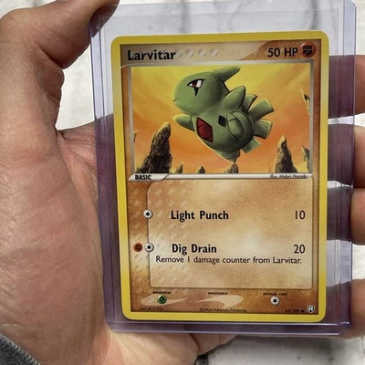 Larvitar 63/109 Team Rocket Returns 2004 - Pokémon TCG NM Near Mint Common Card - Image 1 of 3