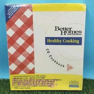 Better Homes & Gardens Healthy Cooking CD Cookbook Macintosh/Windows MPC Vintage - Picture 1 of 13