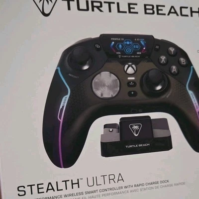 NEW - Turtle Beach Stealth Ultra Wireless Black Controller TBS-0710-05 - XBOX PC