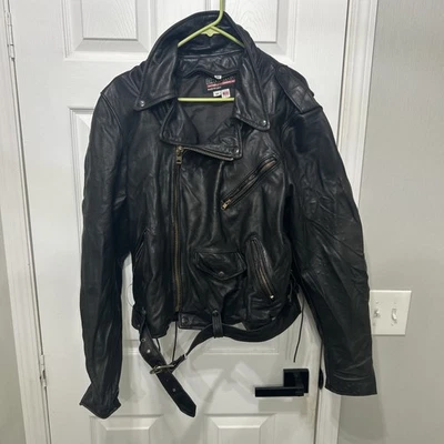 Кожаная мотоциклетная куртка Vinyage Brooks размер 44 - Изображение 1 из 4
