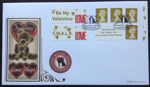 GB Benham 2008 6x1st Love libretto al dettaglio sulla copertina del primo giorno, verde Gretna S/H/S - Foto 1 di 2