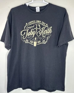T-Shirt Toby Keith Hammer Down Tour Country Musik patriotisch doppelseitig 2013 2XL - Bild 1 von 12