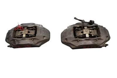 Juego de pinzas de freno delanteras izquierda y derecha Volkswagen Touareg 11-17 OEM Foto 1 de 4