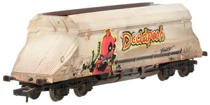 4F-026-034 Dapol OO Gauge HIA Hopper (Early Build) Airbrushed Graffiti - Picture 1 of 1